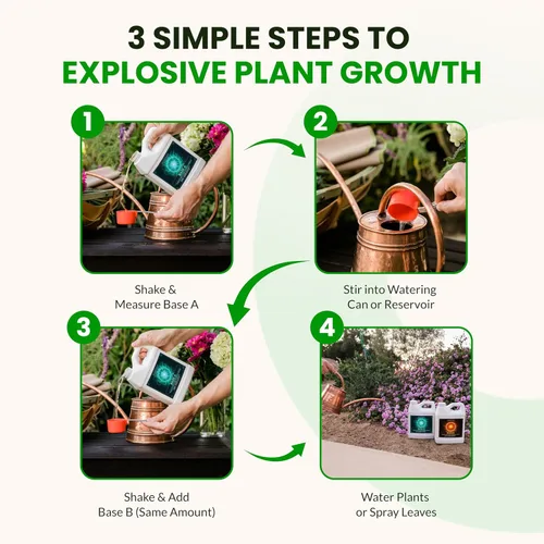 Miniatura 6 de El mejor sistema base de nutrientes, paquete base secreto Humboldts a y b, fertilizante/nutriente liquido para cultivos de flores y etapas