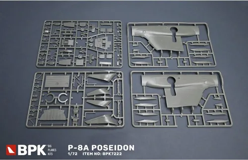 Miniatura 4 de BPK 7222-1/72 - Poseidon P-8A Kit de Maquetas