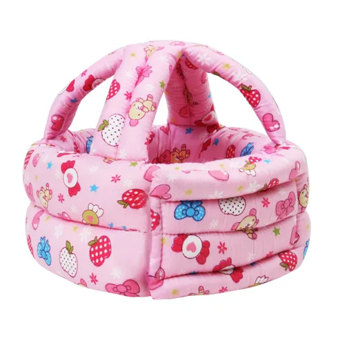 Miniatura 5 de FLYPARTY Gorra de seguridad ajustable para bebé y niño pequeño (dulces rojos)