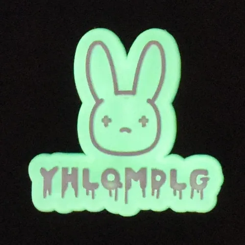 Miniatura 6 de Juego de 8 dijes para decoración de zapatos, pulsera de BUNNY que brillan en la oscuridad, regalos de fiesta, niños, niñas, hombres y mujeres, 8