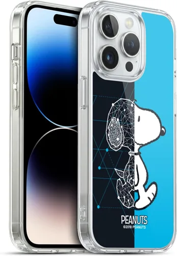 Miniatura 84 de Head Case Designs Funda de gel con licencia oficial de Peanuts Snoopy & Woodstock Halfs and Laughs [protección de grado militar] compatible