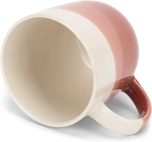 Miniatura 9 de Elanze Designs Paquete de 2 tazas de café de cerámica de cerámica de 14 onzas, color verde eucalipto
