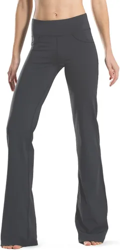 Miniatura 60 de Safort Pantalones de yoga con entrepierna de 28" 30" 32" 34"más amplios en la parte inferior para botas altas, 4 bolsillos, UPF50+
