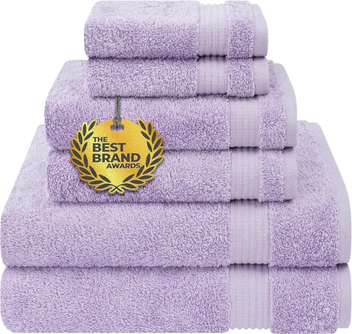 Miniatura 59 de Cotton Paradise - Juego de 4 toallas de mano para baño, 100% algodón turco, toallas suaves y absorbentes para la cara, toallas de mano color gris