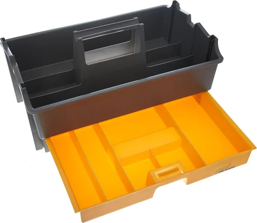 Miniatura 2 de Plano Moldeo 311-007 Bolsa de 14 pulgadas, gris grafito y amarillo hierro