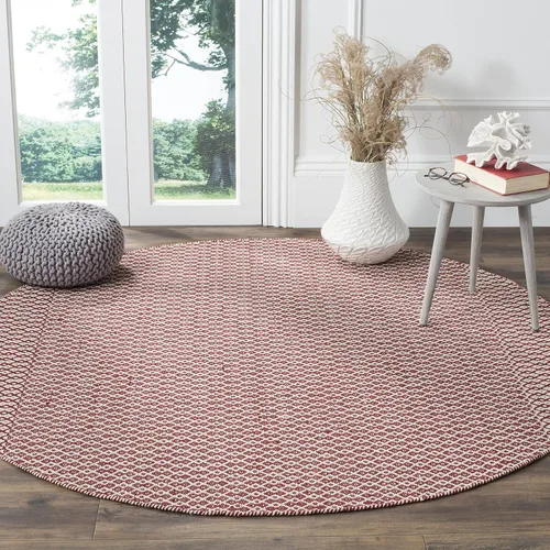 Miniatura 17 de SAFAVIEH Colección Montauk - Alfombra decorativa de 2 pies 3 pulgadas x 4 pies, color marfil y negro, hecha a mano de algodón estilo bohemio rural
