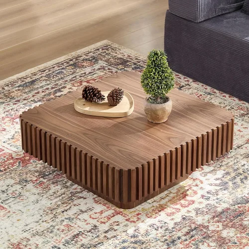 Miniatura 15 de Mesa de Centro con Tapa Elevable Mesas de Centro Cuadradas para Muebles de Sala de Estar Acanalada Pequeña con Gran Centro de Almacenamiento Oculto