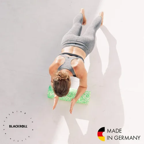 Miniatura 6 de BLACKROLL - Rodillo de espuma MED o MED 45, ideal para liberación de puntos de activación miofascial y masaje de espalda, para yoga, ejercicio