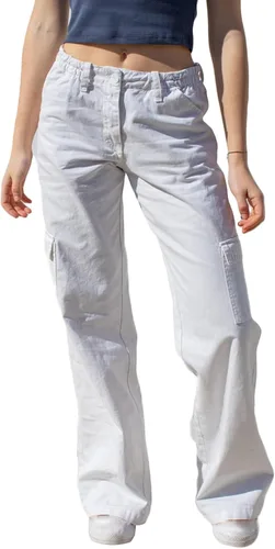 Women Cargo Pants Y2K Streetwear Baggy High Waisted Drawstring Wide Leg Cargo Pants 2023 Joggers Pants with Pockets