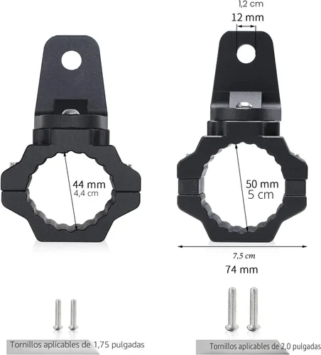 Miniatura 6 de Soporte de látigo UTV, 2 soportes de antena Zidiyoruo, soporte de poste de bandera todoterreno para montar bandera y luz de látigo, aleación de Negro