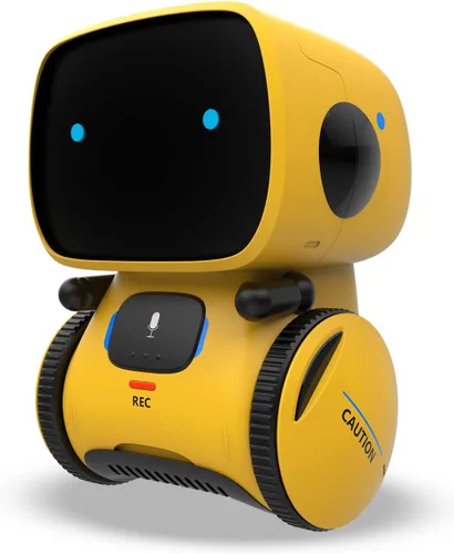 Miniatura 8 de KaeKid Robots para niños, robótico inteligente interactivo con sensor táctil, control de voz, reconocimiento de voz, canto, baile, repetición