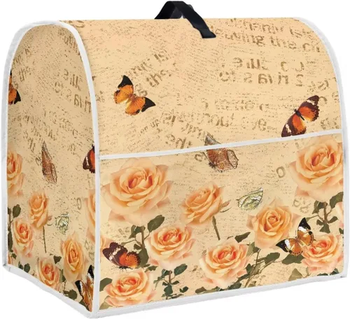Miniatura 31 de Funda para batidora con estampado de girasol y bandera americana, cubierta protectora contra el polvo, adecuada para la mayoría de los modelos