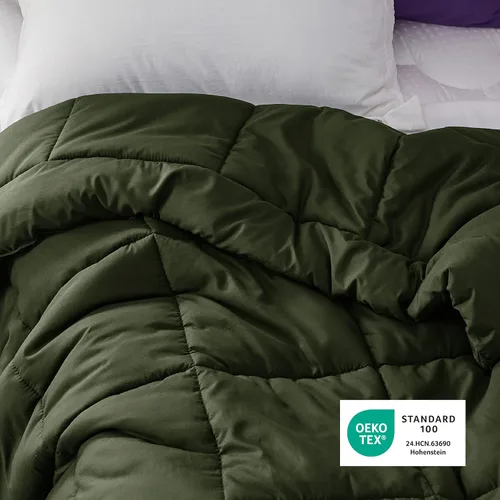 Miniatura 94 de Bedsure Relleno de edredón – Edredones acolchados tamaño King, edredón para todas las estaciones, ropa de cama alternativa de plumón suave, con 8