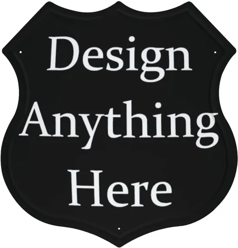 Miniatura 14 de PPFINE Letreros de metal personalizados, imagen de texto personalizada con tu nombre, decoración de pared para el hogar, bar, letreros de calle