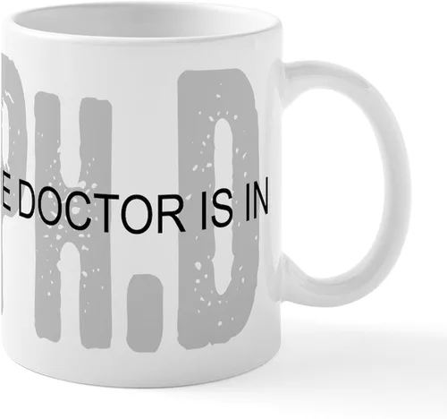 Miniatura 9 de CafePress Knitting Phd (Projects Half D Mug 11 oz (11.0 fl oz) Taza de café de cerámica