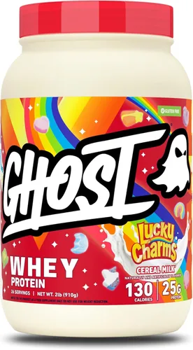 Miniatura 16 de GHOST Proteína de suero en polvo, Leche con cereal de malvavisco - 2 libras, 25G de proteínas - Mezcla de proteína de suero - Batidos de fitness