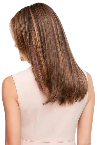 Miniatura 4 de Top Style 18 pulgadas sintético doble mono tramado Topper por Jon Renau, Peine, Mara Ray 4oz Luxury Shamp & Cond, 19 páginas Belle of Hope Wig Care