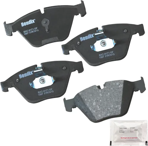 Miniatura 454 de Pastillas de freno delanteras cerámicas Bendix Priority1 CFC2302 para Hyundai Elantra 2021, Sonata 2022-2020, Kia K5 2023-2021