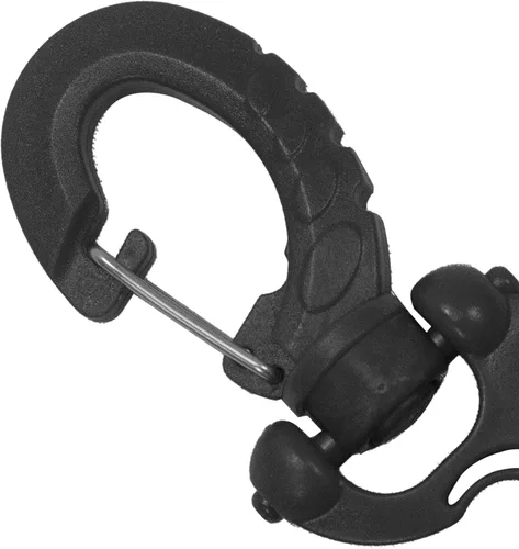 Miniatura 6 de Scuba Choice Clip de soporte de manguera triple para buceo, organizador de manguera de baja y alta presión para reguladores y configuración