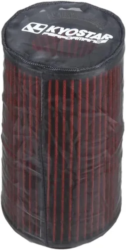 Miniatura 103 de KYOSTAR Filtro de aire universal de alto flujo de 3" (76 mm), entrada de aire frío de cono reutilizable, alto rendimiento, lavable, kit de aire seco