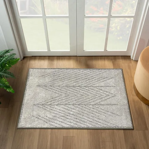 Miniatura 19 de LUXE WEAVERS - Alfombra geométrica azul 2x3