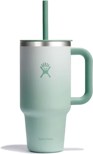 Miniatura 4 de Hydro Flask All Around - Vaso de viaje de 32 onzas, color morado degradado (Bayberry Ombre)
