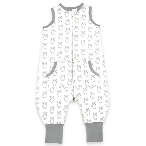 Miniatura 11 de Sacos de dormir para niños de 12 a 24 meses, 1 paquete de manta para bebé con pies, sacos de dormir transpirables sin mangas para bebés niños y niñas