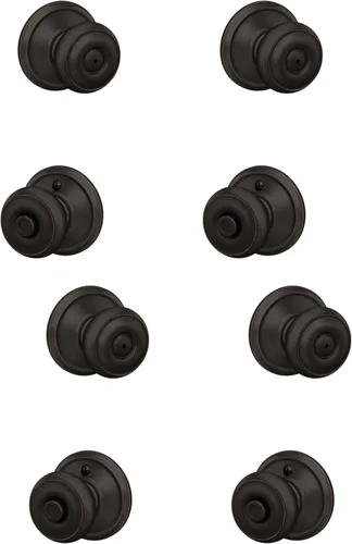 Miniatura 38 de SCHLAGE Lock Company F10GEO625ADD Colección Addison SCHLAGE - Pomo de paso, cromo brillante Cromado brillante