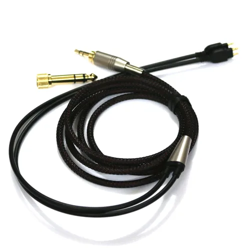 Miniatura 3 de NewFantasia - Cable de audio de repuesto compatible con auriculares Sennheiser HD650, HD600, HD580, HD58X, HD660S, HD660S2, Massdrop HD6XX