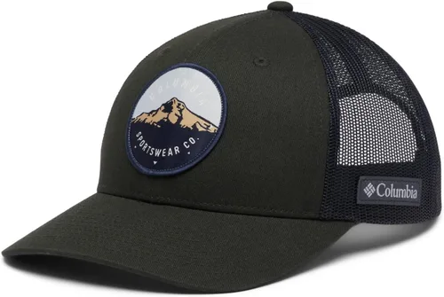 Miniatura 716 de Columbia - Gorra de malla con bandera con árboles unisex para adultos, corona alta