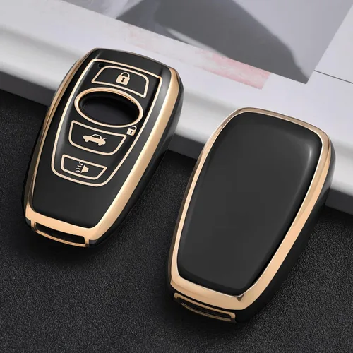 Miniatura 4 de ELOHEI Funda para llavero Subaru, accesorios para funda de llavero para Subaru Forester CrossTrek Outback WRX Ascent BRZ Impreza Legacy Premium Soft