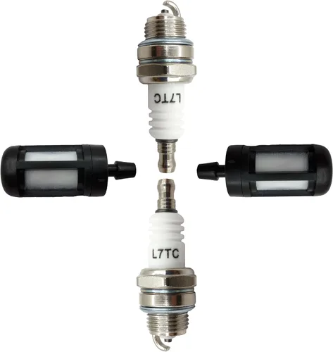 Miniatura 2 de Kit de bujías de filtro de combustible para motosierra Stihl 009 010 011 015 017 018 021 023 025 026 028 MS180 MS210 MS250 MS260