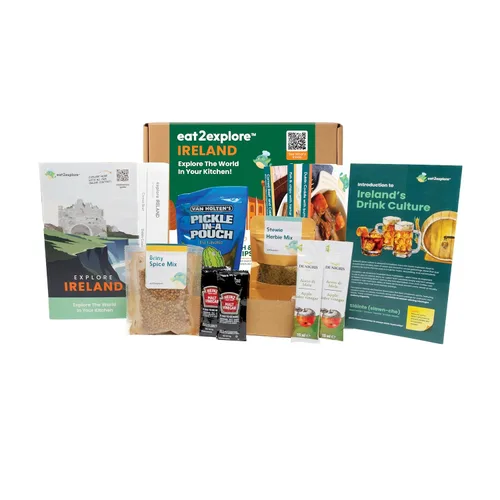 Miniatura 11 de eat2explore Kit de cocina global para adultos, recetas auténticas, especias esenciales y maridajes de bebidas, perfecto para citas nocturnas
