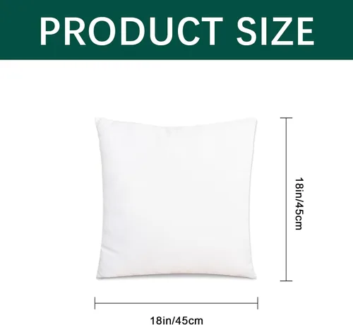 Miniatura 5 de OKBA 10 fundas de almohada de sublimación en blanco de 16 x 16 pulgadas, fundas de cojín blancas de satén brillante, fundas de almohada