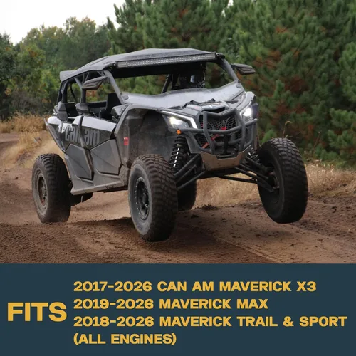 Miniatura 2 de Traild Can-Am Maverick X3, Maverick MAX, Maverick Sport, Maverick Trail, Juego de pastillas de freno de cerámica delanteras y traseras 2017-2026