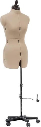 Miniatura 10 de Dritz My Double Designer - Maniquí de costura ajustable de talla pequeña de EE. UU. 0-6, maniquí de ropa femenina para coser, ajustar y drapear