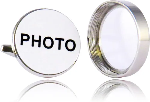 Miniatura 2 de Cuff-Daddy Gemelos para hombre, foto con caja de presentación de joyería, caja de almacenamiento para viajes, ocasiones especiales, gemelos