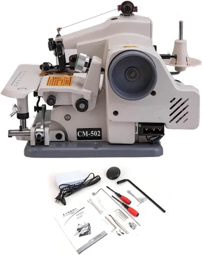 Miniatura 7 de Máquina de coser de punto ciego de escritorio de grado profesional portátil con dobladillo ciego para máquina de coser vestidos, faldas y pantalones