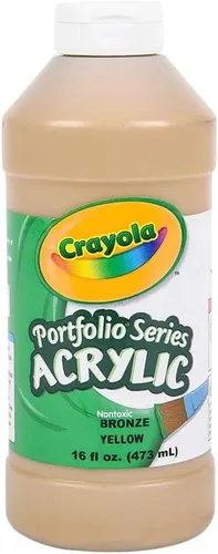 Miniatura 7 de Crayola Portfolio Series Pintura acrílica de 16 onzas, azul ftalo, pinta (20-4016-316)