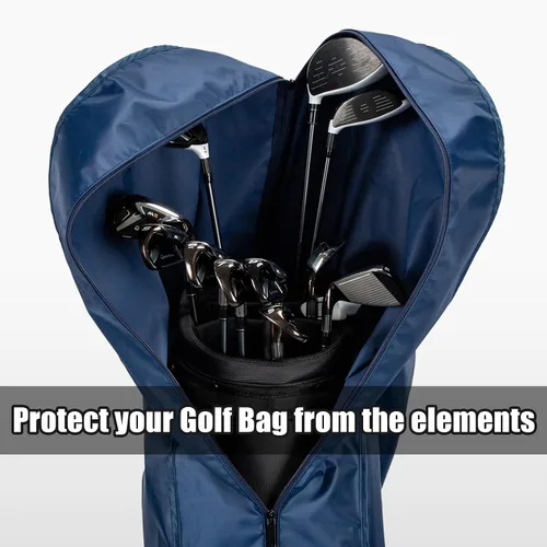 Miniatura 6 de Funda impermeable de PVC 300D para bolsa de golf, bolsa de golf, duradera, ligera y fácil de maniobrar