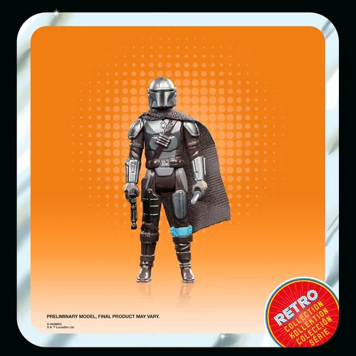 Miniatura 3 de STAR WARS Retro Collection The Mandalorian, The Book of Boba Fett - Figura de acción coleccionable de 3.75 pulgadas