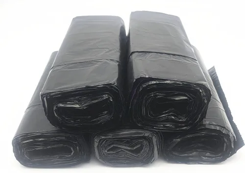 Miniatura 2 de Bolsas de basura negras con cordón de 5 galones, bolsas de basura pequeñas para el hogar, 100