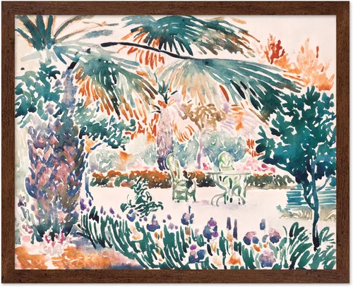 Miniatura 39 de Poster Master Impresión de pintura vintage de árbol de Navidad, póster retro de vacaciones, arte de invierno, diseño abstracto melancólico de pared