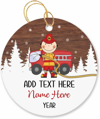 Miniatura 10 de Adorno de Navidad personalizado para artista, regalo de adorno de artista para árbol de Navidad, adorno de Navidad de pintor 2026, texto