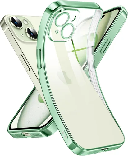 Miniatura 175 de Supdeal Funda transparente para iPhone 13 Pro, no amarillea, protección de cámara, probada en caídas de grado militar, transparente, a prueba
