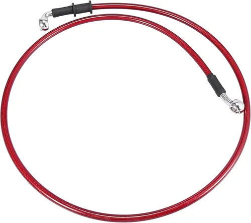 Miniatura 21 de Motoforti Universal 40 cm 15.75" Manguera de Aceite para Freno y Embrague de Motocicleta, Tubo de Línea Hidráulica Reforzada, Acero Inoxidable Negro