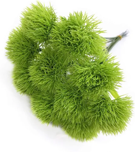 Miniatura 8 de CATTREE Plantas artificiales, plantas de plástico, arbustos, helechos, hierba, arbustos, hojas falsas, boda, hogar, jardín, terraza, centros