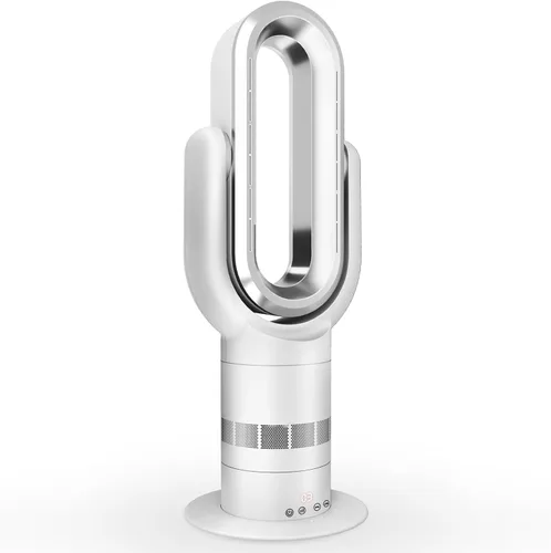 Miniatura 12 de Xcity TP18Pro Bladeless Tower Fan, 2-in-1 Heater & Cooling Fan, 10 Cooling + 3 Heating Levels, Remote Control, Ultra-Quiet for Bedroom & Home Office