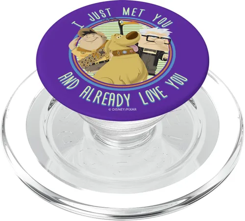 Miniatura 7 de Disney Pixar Up Russell Carl Dug I Just Met You And Love You - PopSockets Grip and Stand for Phones and Tablets