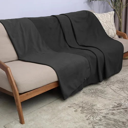 Miniatura 4 de Catalonia Manta impermeable para cama, funda reversible de forro polar, protector de muebles lavable a prueba de líquidos